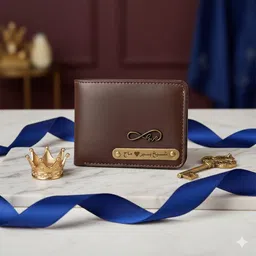 monistry Men Evening/Party, Casual, Ethnic, Formal, Trendy Brown Artificial Leather Wallet-picture-24