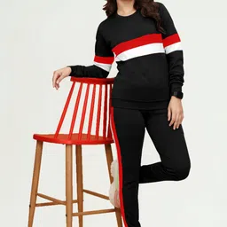 rakesh creation Striped Women Track Suit-picture-21