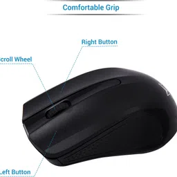 Flipkart SmartBuy WLTM006 Wireless Ambidextrous Optical Mouse image 3