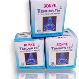 bonne Newborn Bottle Nipples for All Type Feeding Bottles (pack of 3) Slow Flow Nipple-picture-35