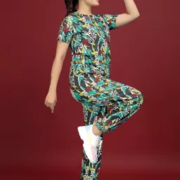 houseofcommon Printed Women Track Suit image 4