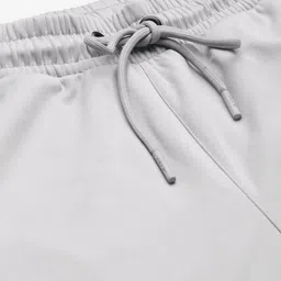 Alcis Men Grey Solid Slim Fit Mid-Rise Regular Track Pants image 5