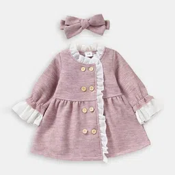 Hopscotch Infants Girls Longline Coats-picture-11