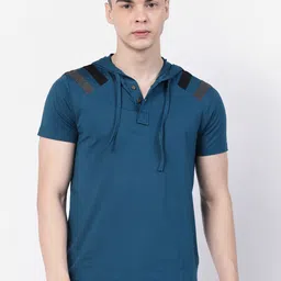 Kalt Short Sleeves Hooded T-shirt-picture-31