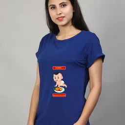 SillyBoom Graphic Printed Extended Sleeves Maternity T-Shirt-picture-30