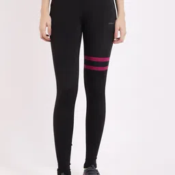 STUDIOACTIV Women Black Solid Training Tights-image-43