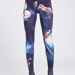 JC Collection Women Printed Rapid-Dry Training Or Gym Tights-image-56