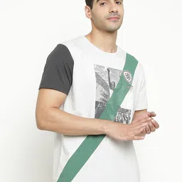 Octave People & places Printed Round Neck Cotton T-shirt-picture-11