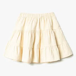 Koton Girls Tiered Flared Skirt-image-16