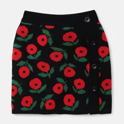 United Colors of Benetton Girls Self Design Pencil Mini Skirts-picture-18