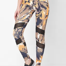laasa  sports LAASA SPORTS Women Dry-Fit Printed Sports Tights-picture-37