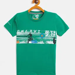 Duke Boys Green Typography Printed T-shirt-picture-31