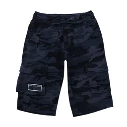 Gini and Jony Boys Camouflage Printed Cotton Cargo Shorts-picture-57