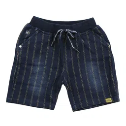 BAESD Boys Striped Washed Denim Shorts-picture-37