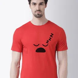 Friskers Men Red Printed T-shirt-picture-24
