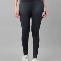HRX by Hrithik Roshan Women Grey Ankle Length Training Tights-image-18