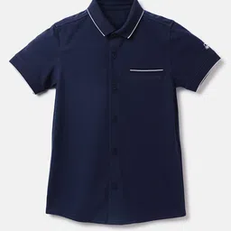 United Colors of Benetton Boys Spread Collar Cotton Shirt-picture-30