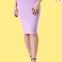 Popwings Pack Of 2 Printed Pencil Above Knee Length Skirts-picture-4