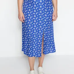 Trendyol Printed Straight Midi Skirts-picture-14