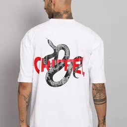 GRIFFEL Graphic Printed Polo Collar Loose Fit Cotton T-shirt-picture-21