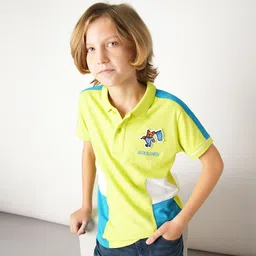 Jack & Jones Junior Boys Colourblocked Polo Collar T-shirt-picture-32