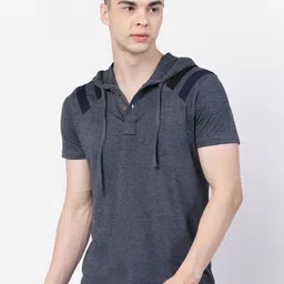 Kalt Short Sleeves Hooded T-shirt-picture-17