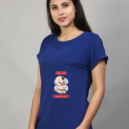 SillyBoom Graphic Printed Feeding Cotton T-Shirt-picture-41