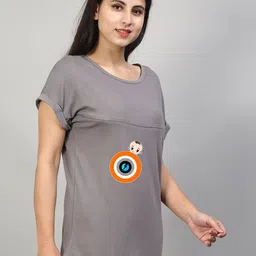 SillyBoom Maternity & Feeding Printed T-Shirt-picture-21