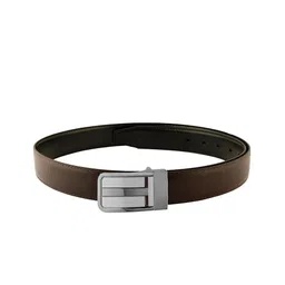ZEVORA Men Leather Reversible Belt-image-74
