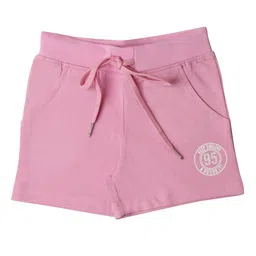 Tiny Girl Pink Mid-Rise Above Knee Cotton Shorts-picture-40