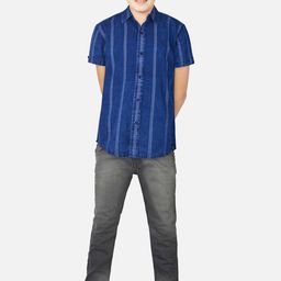 Gini and Jony Boys Printed Casual Cotton Shirt-picture-42
