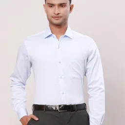 Raymond Cutaway Collar Cotton Contemporary -Fit Shirts-picture-11