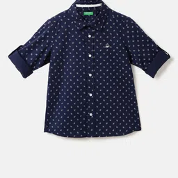United Colors of Benetton Boys Printed Casual Shirt-image-62