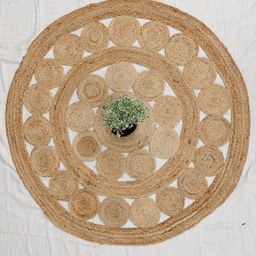 Art Avenue Simplest Brown Round Jute Rug-picture-16