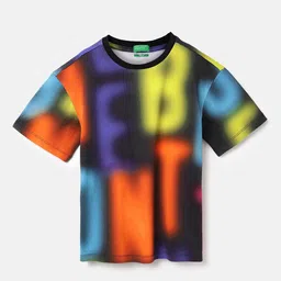 United Colors of Benetton Boys Pure Cotton Round Neck T-shirt-picture-35