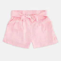 Pantaloons Junior Girls Pink Shorts-picture-13