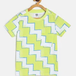 MINI KLUB Boys Typography Printed Cotton T-shirt-picture-50