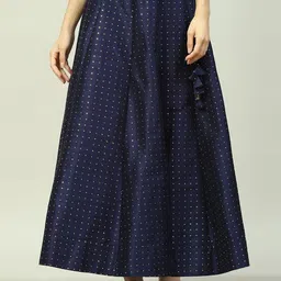 Biba Embellished Flared A-Line Maxi Skirt-picture-23