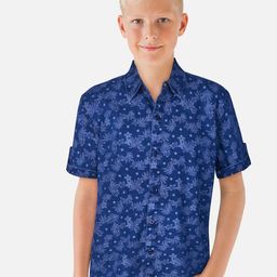 Gini and Jony Boys Floral Printed Casual Shirt-picture-36