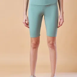COLOR CAPITAL Women Quick Dry Above Knee-Length Gym Tights-image-84