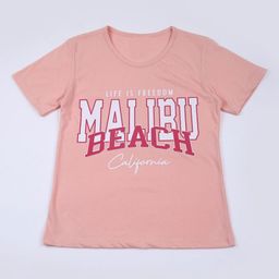 V-Mart Women Typography Printed Round Neck Cotton T-shirt-picture-29