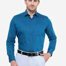 Greenfibre Men Slim Fit Printed Cotton Formal Shirt-picture-45