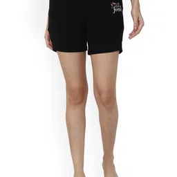 DYCA Women Mid-Rise Cotton Lounge Shorts-image-16
