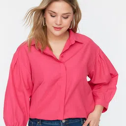 Trendyol Women Cotton Casual Shirt-picture-31