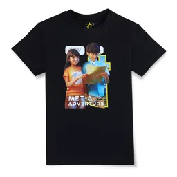 Gini and Jony Boys Round Neck Short Sleeves Graphic Printed Cotton Regular Fit T-shirt-picture-25