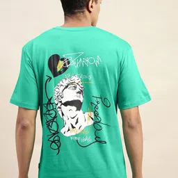 VEIRDO Graphic Printed Oversized Fit Cotton T-shirt-picture-34