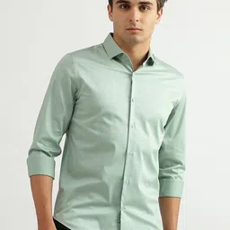 United Colors of Benetton Men Slim Fit Formal Cotton Shirt-picture-19
