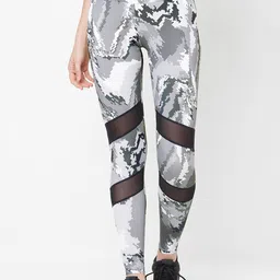laasa  sports LAASA SPORTS Women Dry-Fit Printed Sports Tights-picture-37