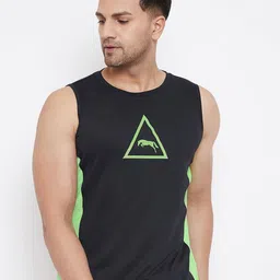 JUMP USA Round Neck Sleeveless Active Wear T-shirt-image-24