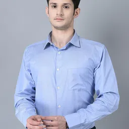 CANOE Self Design Pure Cotton Smart Formal Shirt-picture-37